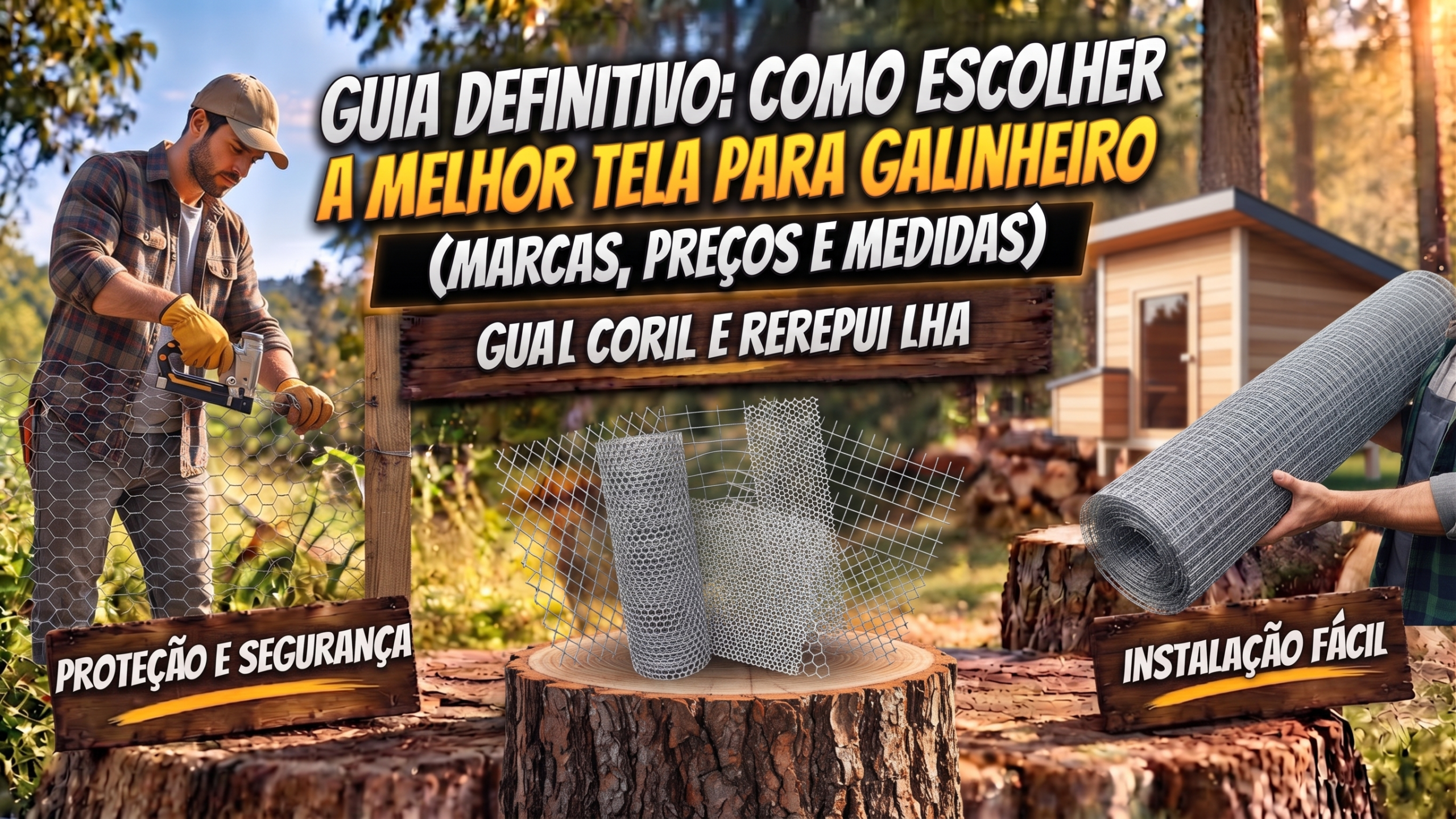 Tela para Galinheiro